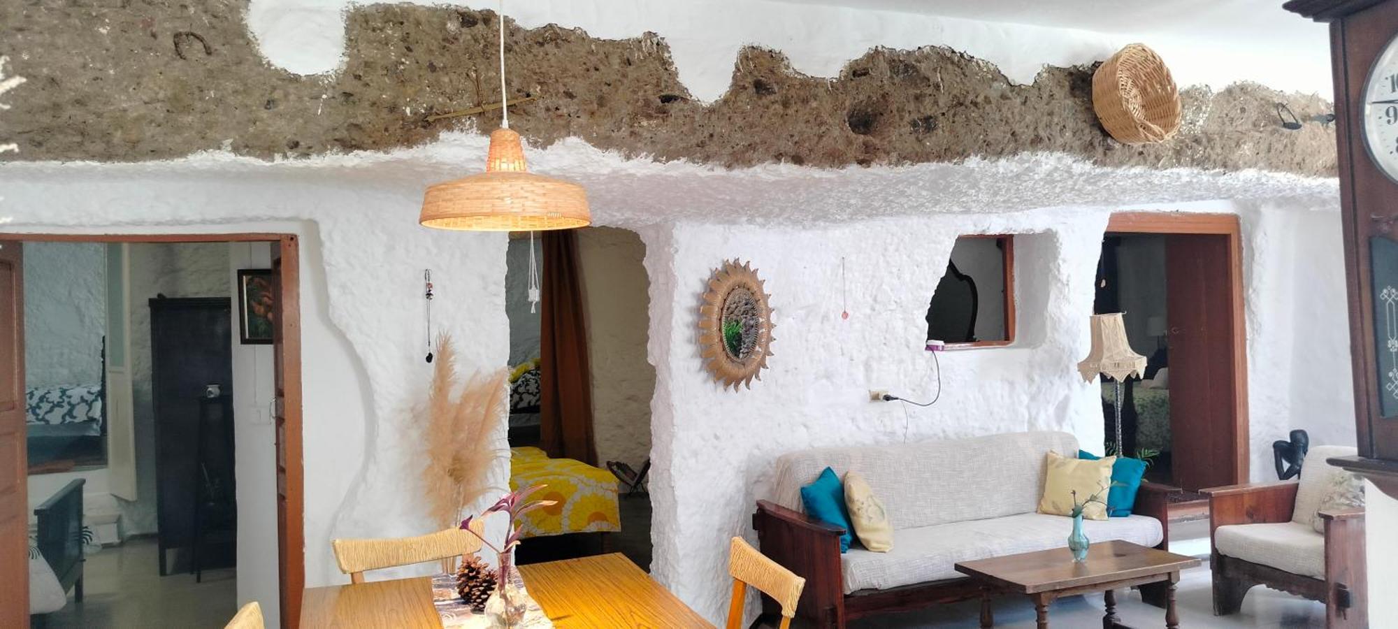 Casa Cueva Rural Trebola, Artenara Juncalillo Kültér fotó